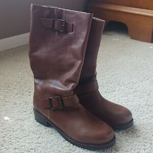 Free People Ride Or Die Engineer Boot, Size 8.5, NIB